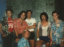 The Malibooz at the Blue Lagoon Saloon in Marina del Rey, 1991